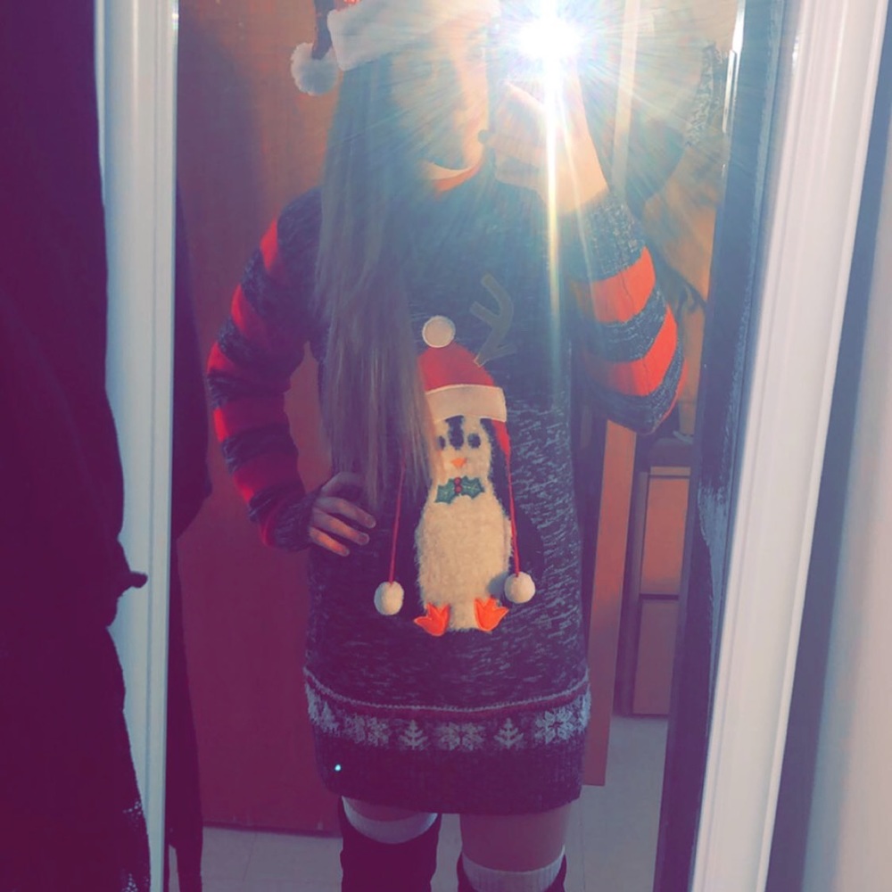 Christmas Sweater Dress